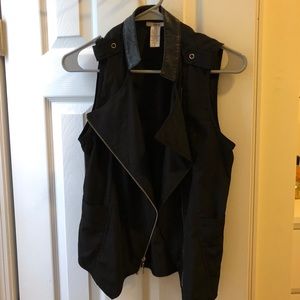 Black vest